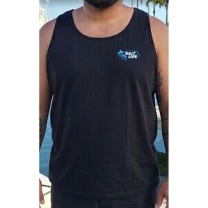 Salt Life Black Size Plus graphic tank top Size 4X